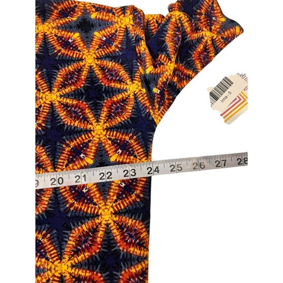 LuLaRoe Irma Women's Fiery Long Shirt - Picture 4 of 6